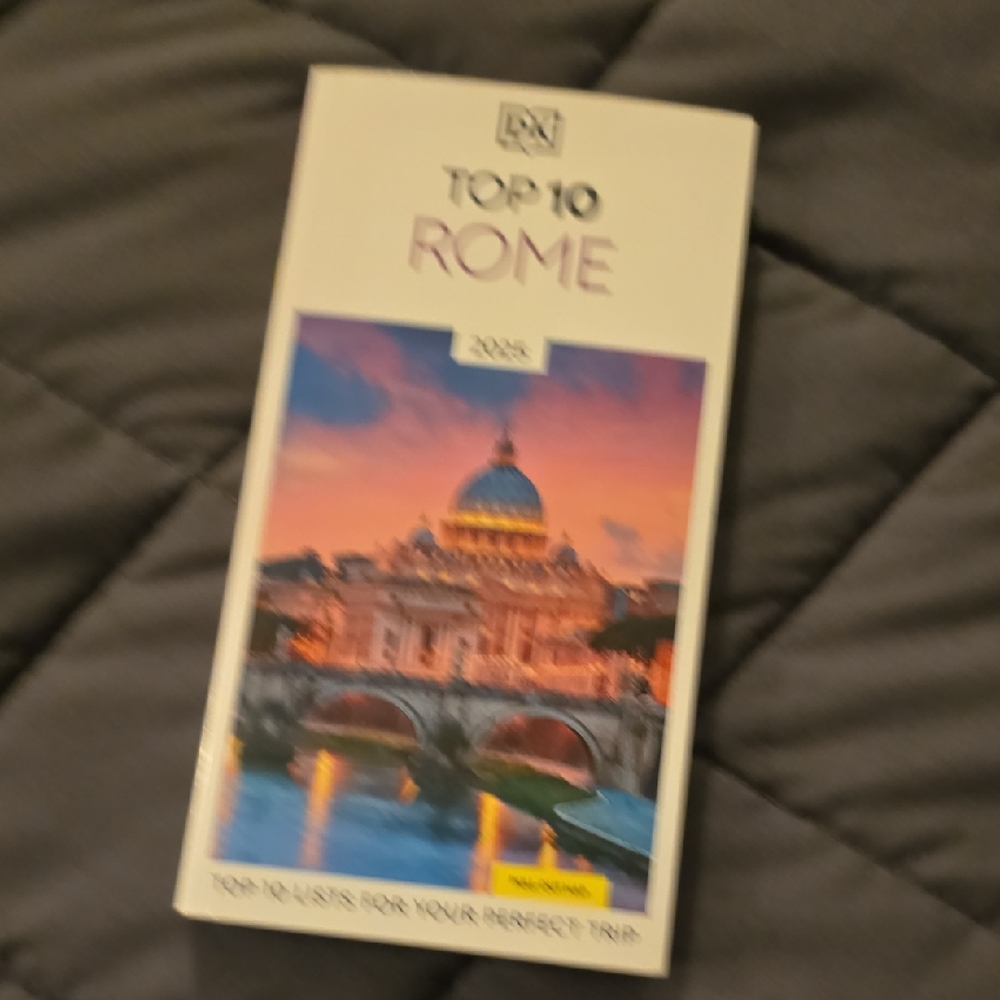 Top 10 ROME 2025 Travel Booklet New